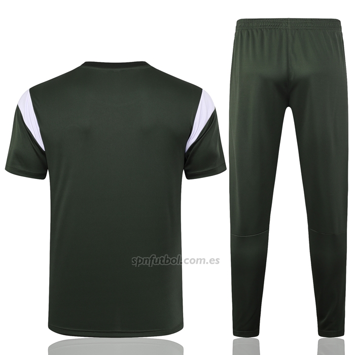 Chandal del Manchester City Manga Corta 2023-2024 Verde